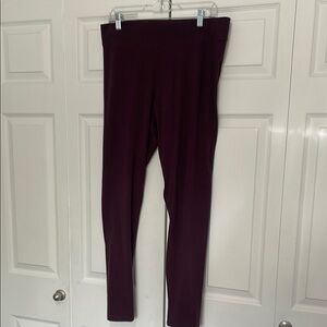 Sonoma Rich Plum Leggings